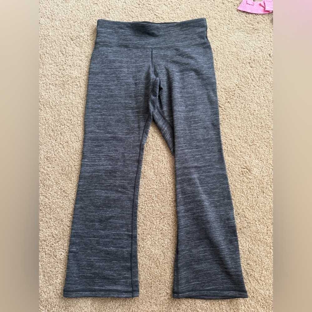 Athleta Charcoal Wide Leg Pants